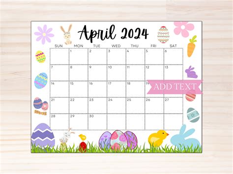 easter 2024 calendar date