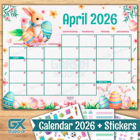 easter 2026 calendar date