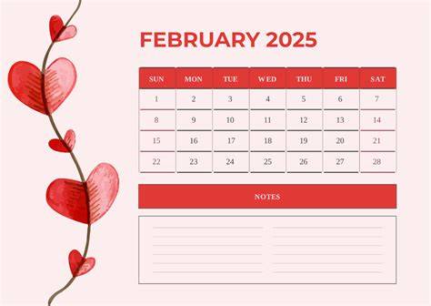 february 2025 calendar