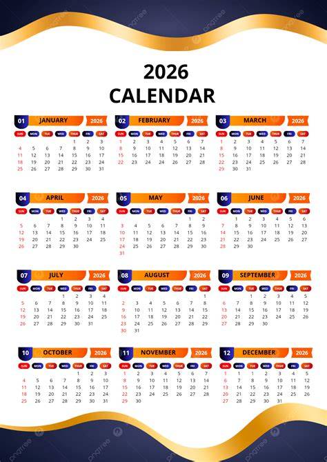 free 2025 calendar by mail