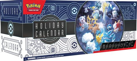 pokemon trading card game holiday calendar