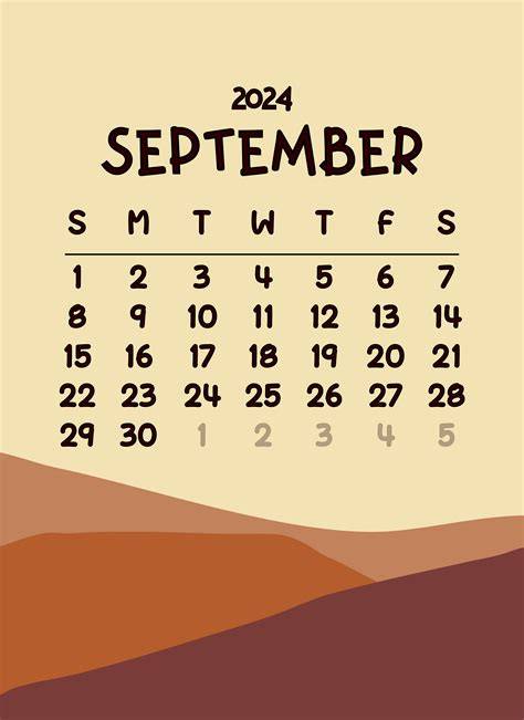 september 2024 calendar