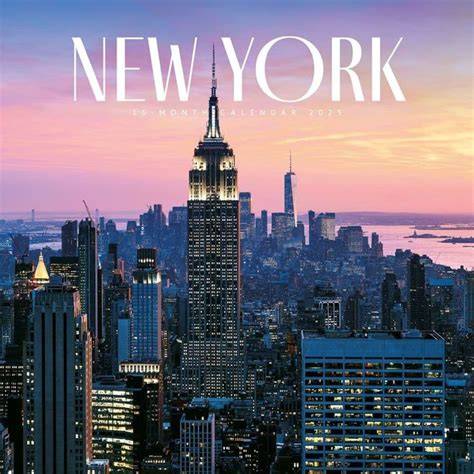 sunset calendar new york