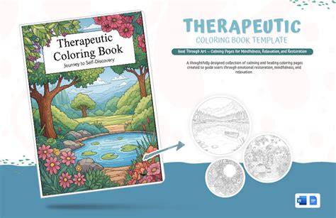 Therapeutic Coloring Book