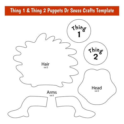 Thing 2 Printable