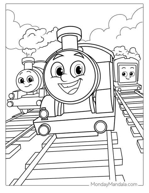 Thomas And Friends Coloring Sheet