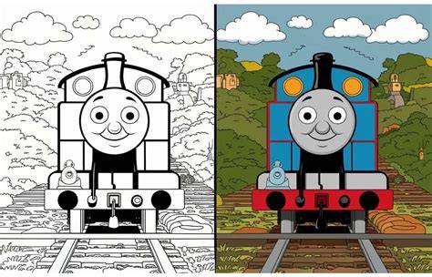 Thomas Printable Coloring Pages
