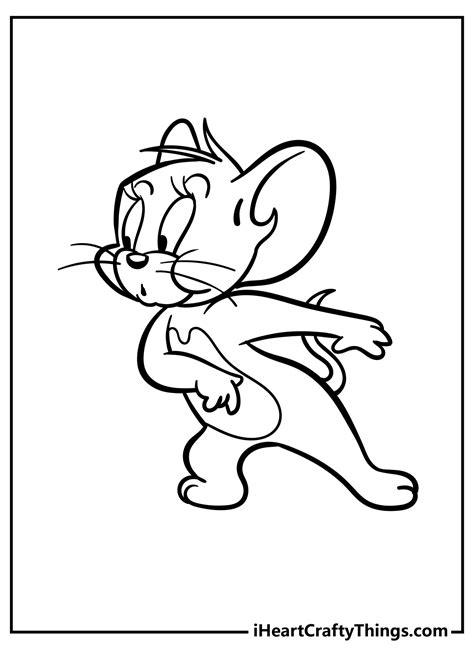 Tom And Jerry Coloring Sheets Printables