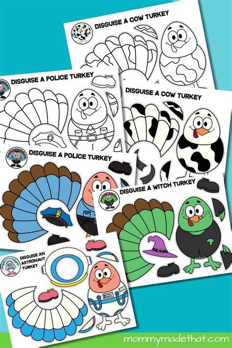 Tom Turkey Disguise Printable