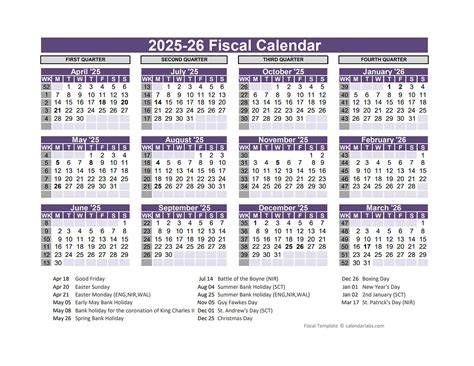 2025 accounting calendar