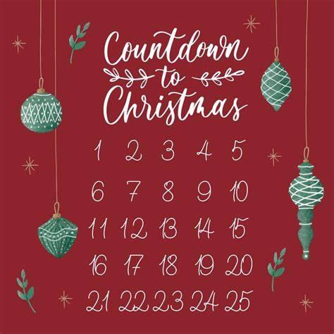 countdown to christmas calendar