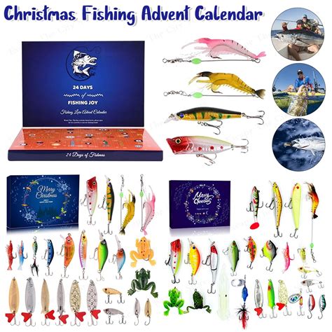 fishing lure advent calendar