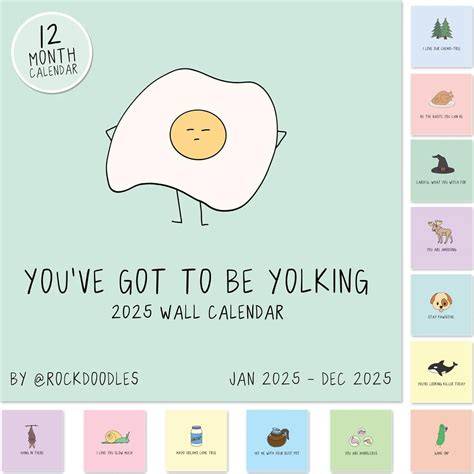 funny 2025 calendar