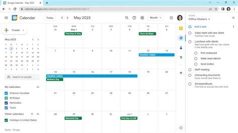 google calendar for macbook air