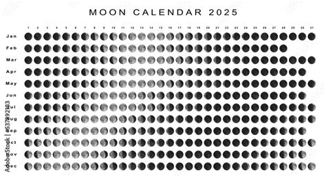 moon phase calendar may 2025