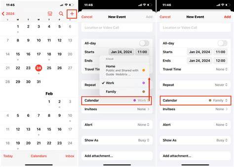 share calendar iphone