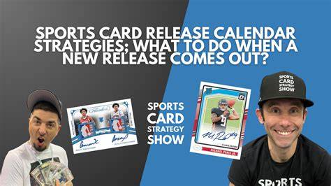 sports cards release calendar