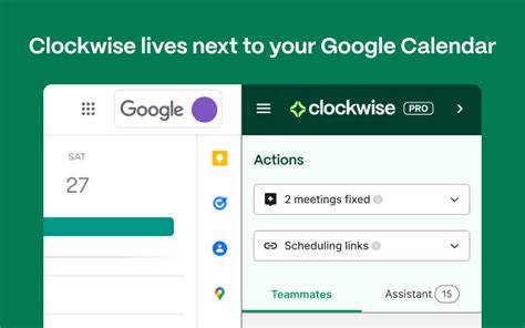 what is clockwise google calender