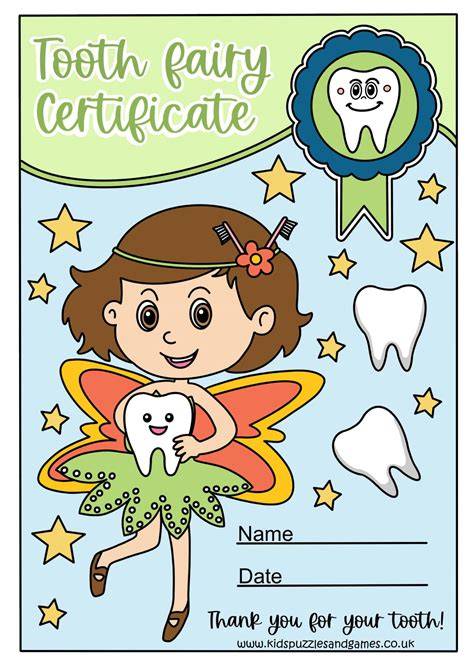 Tooth Fairy Printables