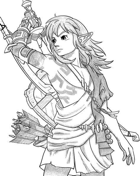 Totk Coloring Pages