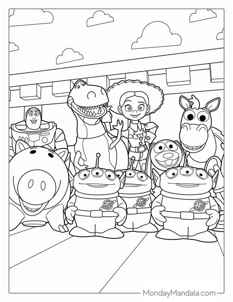 Toy Story Printable Coloring Pages