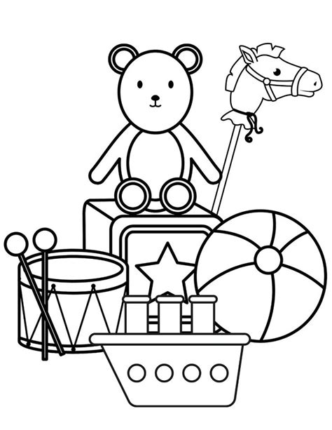 Toys Pictures To Color