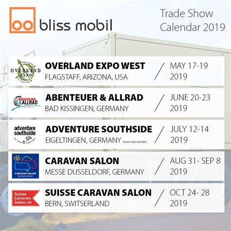 Trade Shows Calendar