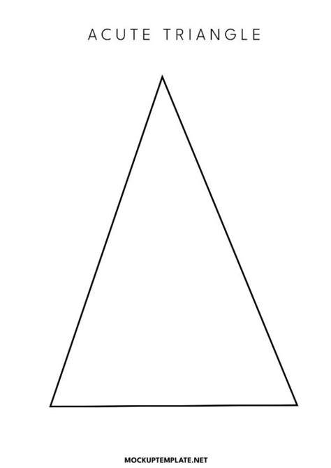 Triangle Template Printable