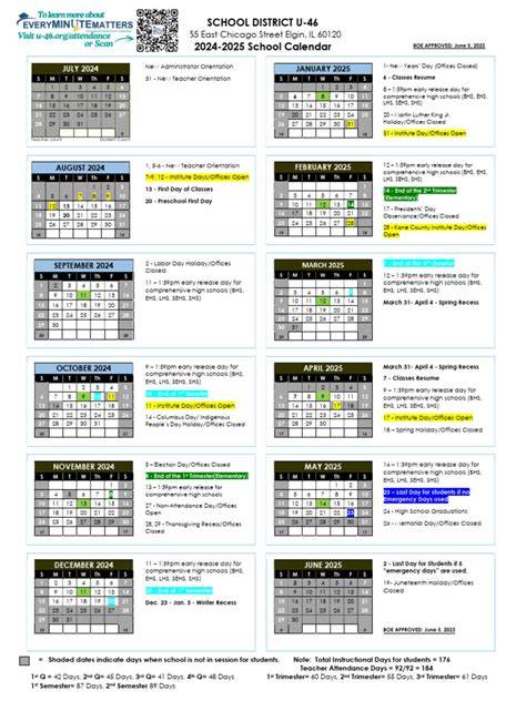 U 46 Calendar