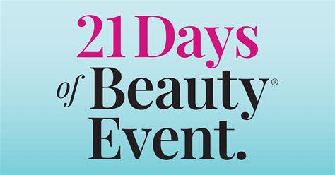 Ulta 21 Days Calendar