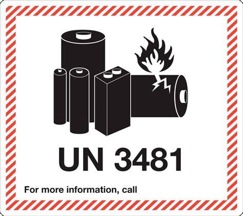 Un3481 Label Printable Pdf Free Download