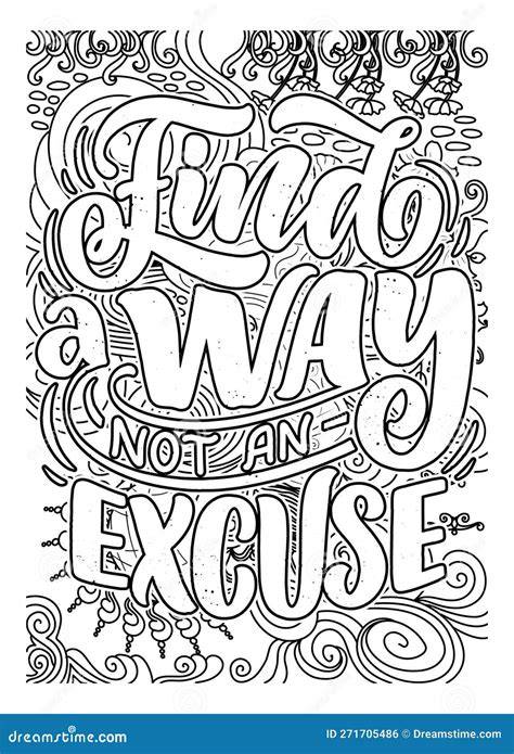 Unique Quote Coloring Pages For Adults