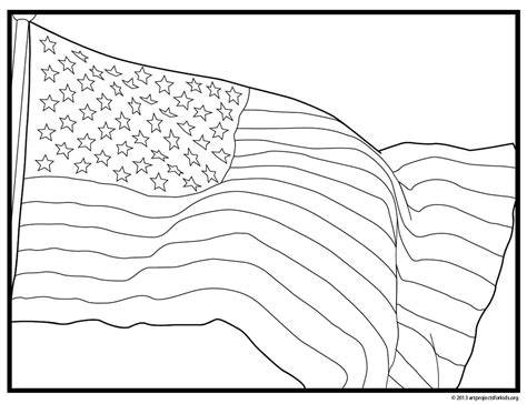 United States Flag Coloring Pages Printable