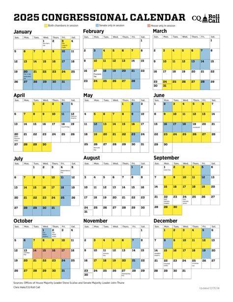 United States Senate Calendar