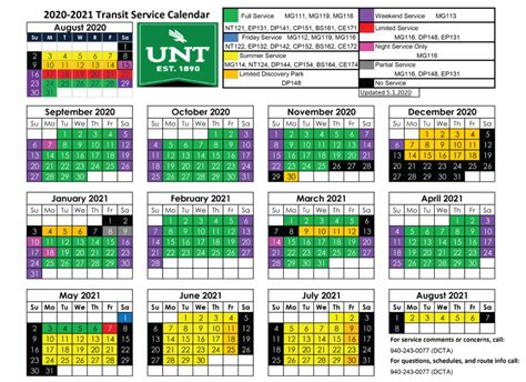 Unt 2025 Calendar