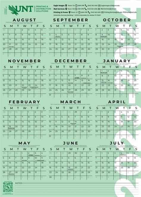 Unt Spring 2026 Calendar