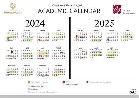 Up Academic Calendar