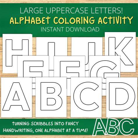 Uppercase Letters Printable