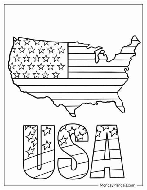 Usa Color Pages