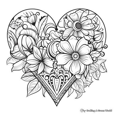 Valentine Coloring Pages For Adults