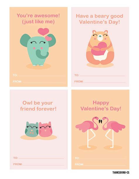 Valentine S Day Printable Cards
