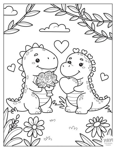 Valentines Day Coloring Sheet