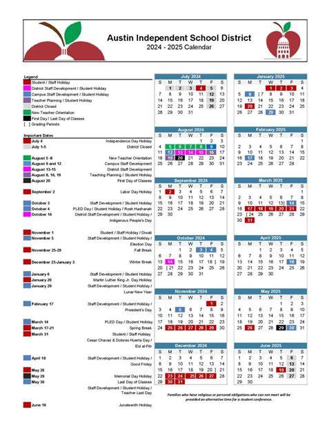 Valverde District Calendar