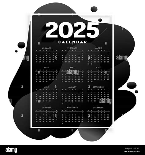 2025 calendar book