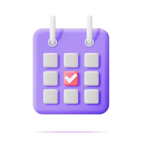 png purple white calendar