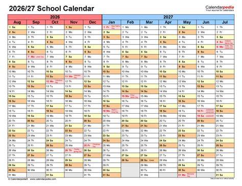 Vestavia Schools Calendar