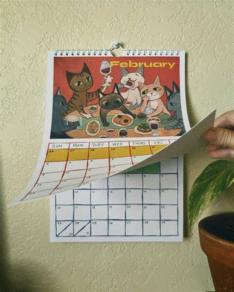 cute wall calendar