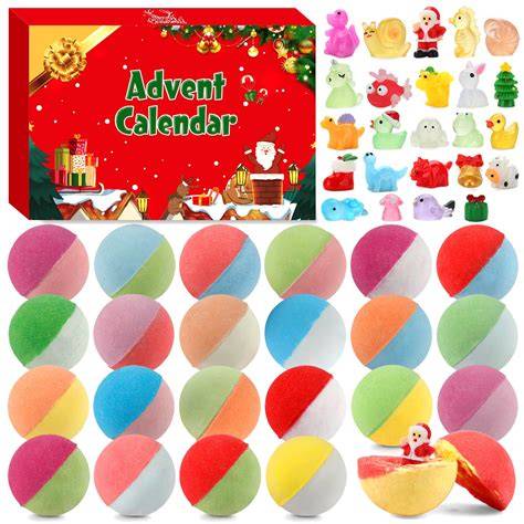 bath bomb advent calendar