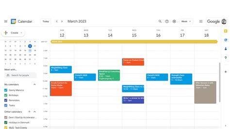 google calendar images