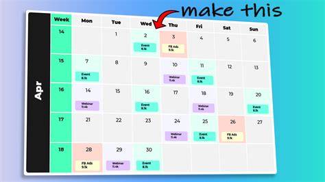 calendar with pictures